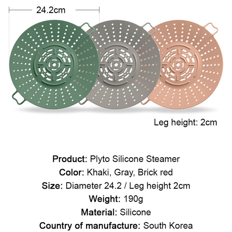 Flaito Silicone Multipurpose Kitchen Steamer Dumpling Baby Food Cooking Korea