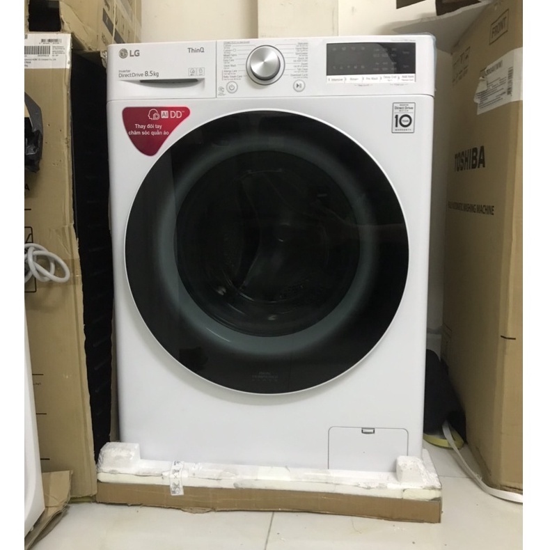 Máy giặt LG Inverter 8.5 kg FV1408S4W 2020 - Điện Máy Kho Rẻ