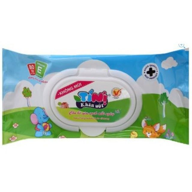 KHĂN ưỚT TINI 80 TỜ