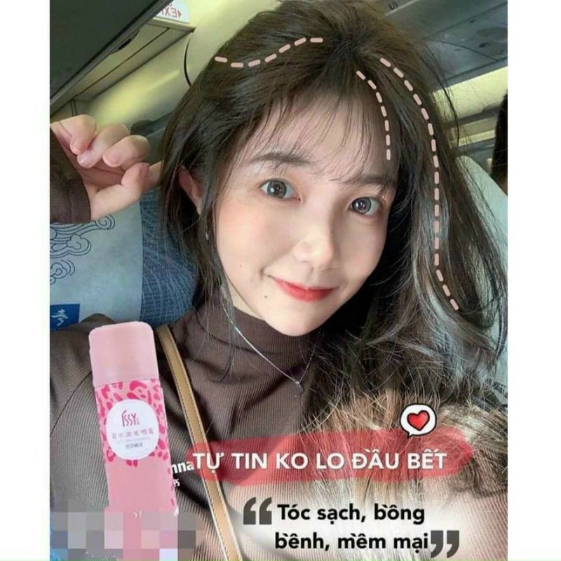Bình xịt gội đầu khô Issy nội địa Trung | BigBuy360 - bigbuy360.vn
