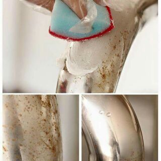 Hộp kem tẩy rửa dụng cụ nhà bếp đa năng biến đồ cũ thành đồ mới