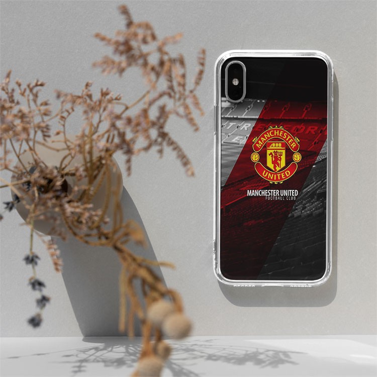 Ốp lưng logo MUFC Old Trafford cho Iphone 5 6 7 8 Plus 11 12 Pro Max X Xr MAN20210030