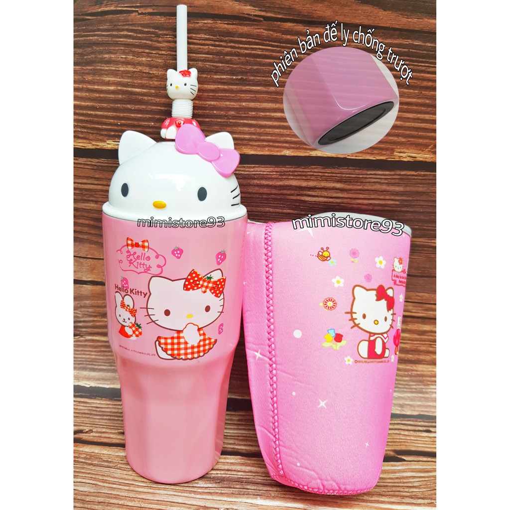 《HELLO KITTY TRỌN BỘ》 LY GIỮ NHIỆT 900ML