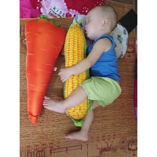 Gối ôm 3d hình trái bắp 60cm cho bé cưng