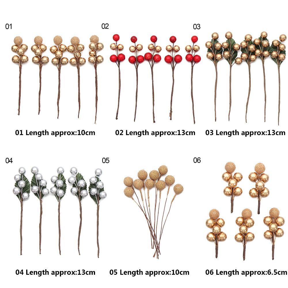 Set 5 Bó Hoa Giả Nhiều Màu Trang Trí Nhà Cửa / Tiệc Cưới