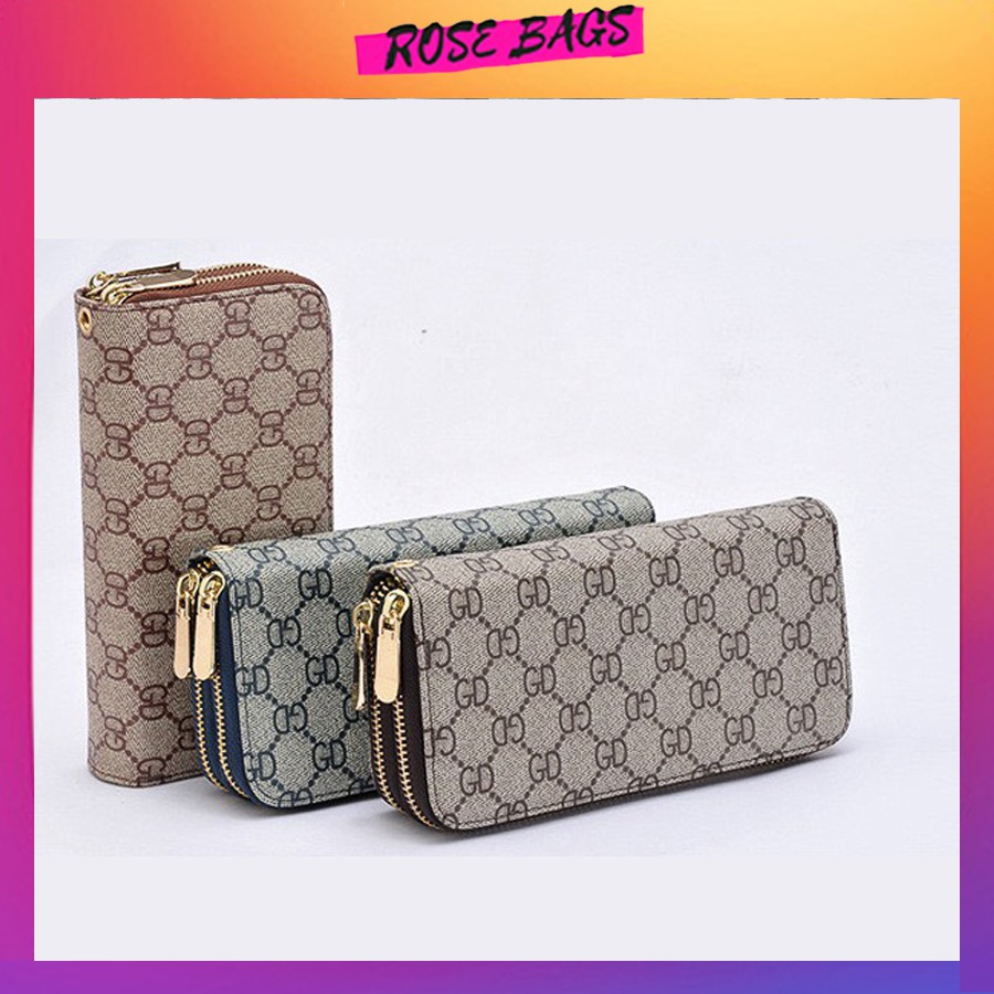 Ví cầm tay nam HJDG Rose bags Ví nam dài