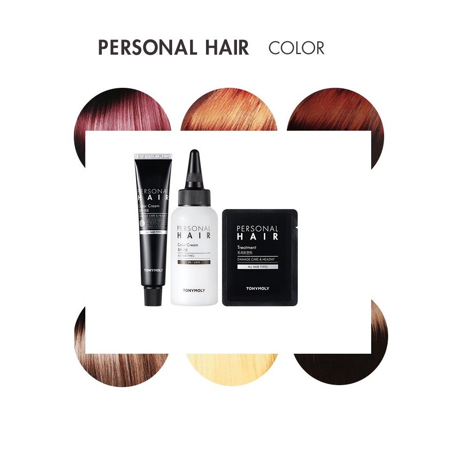 [TONYMOLY] Personal Hair Color Cream 40g+80ml