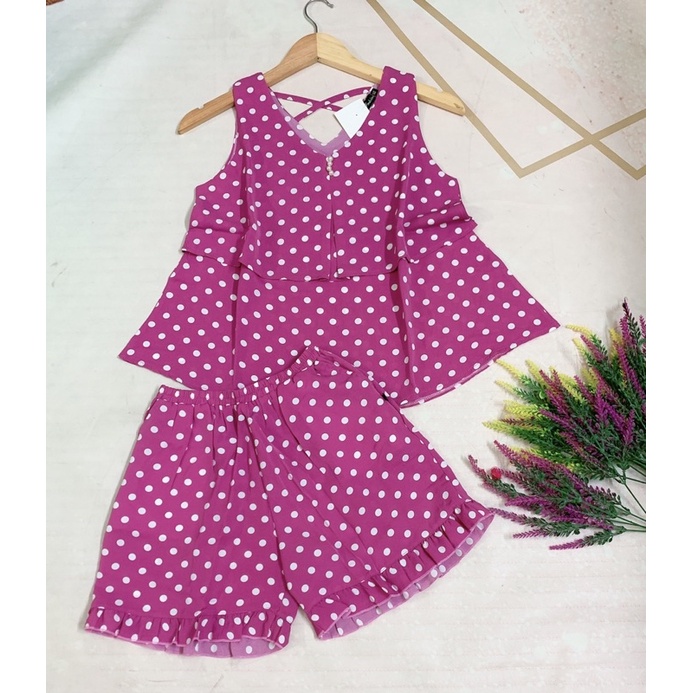 Đồ bộ nữ 2 tầng 🌺 SIÊU XINH🌺 vải mango mềm, mịn, mặc mát.