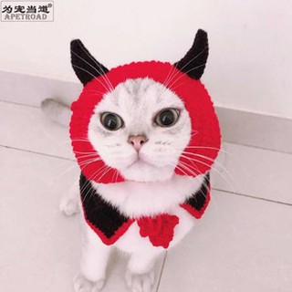 NÓN ÁC QUỶ handmade cho PET chó, mèo,. thỏ, chuột ú....