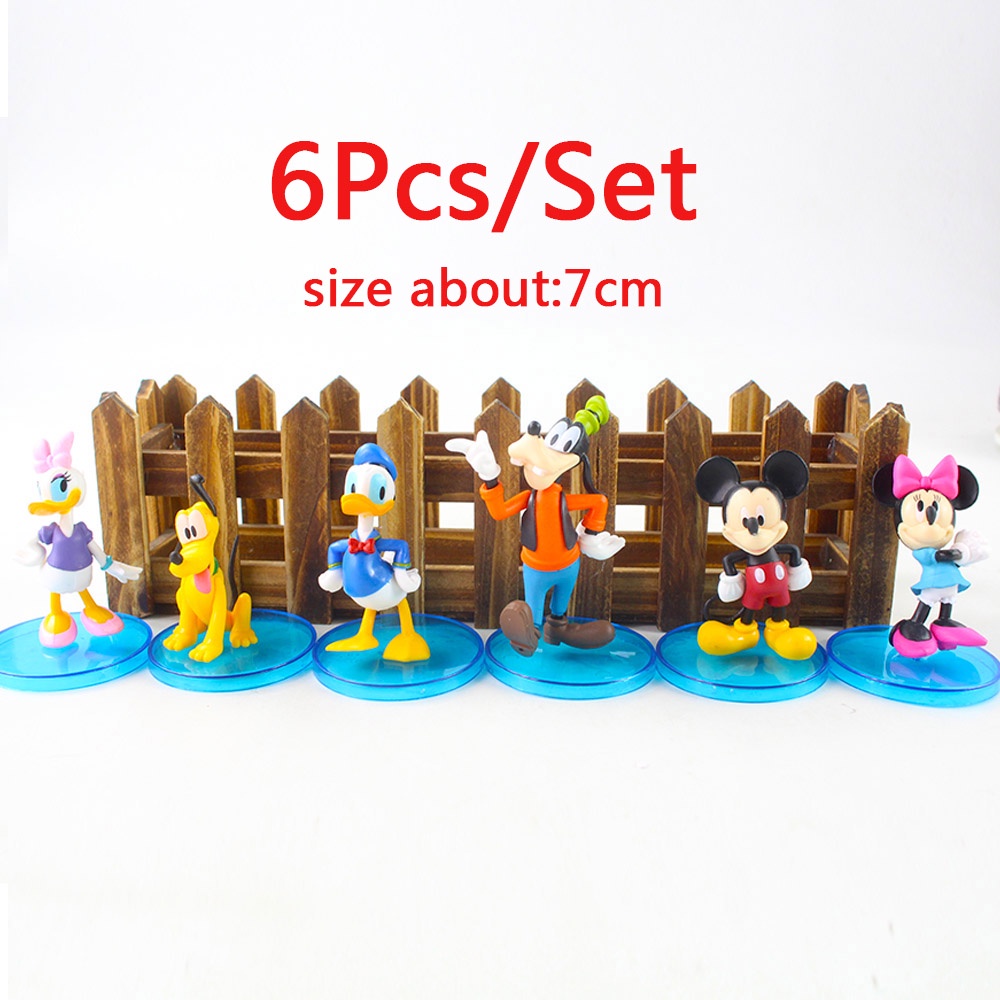 Set 2 / 5 / 6 Mô Hình Nhân Vật Phim Hoạt Hình Disney Xinh Xắn