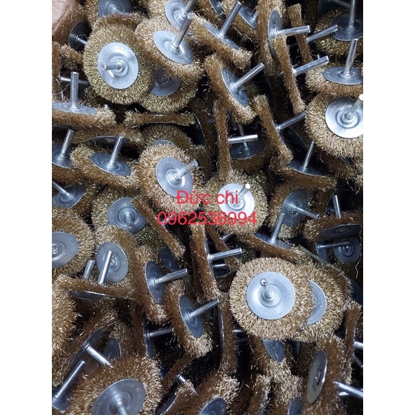 Chổi Đánh Rỉ đĩa chân 6mm
