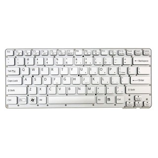 Bàn Phím Dùng Cho Laptop Sony Vaio VPCCA, VPC-CA Series Keyboard Màu Trắng