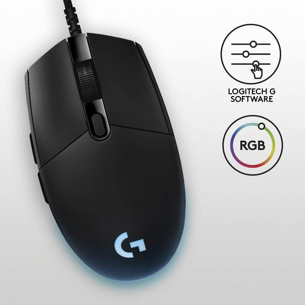 Chuột Gaming Logitech G Pro Hero Lightsync 16000 DPI