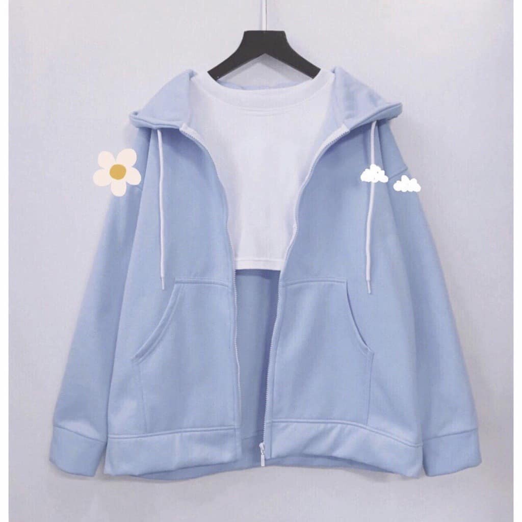 Áo Khoác Form Rộng Oversize Có Mũ Nỉ Dày Samsam4896
