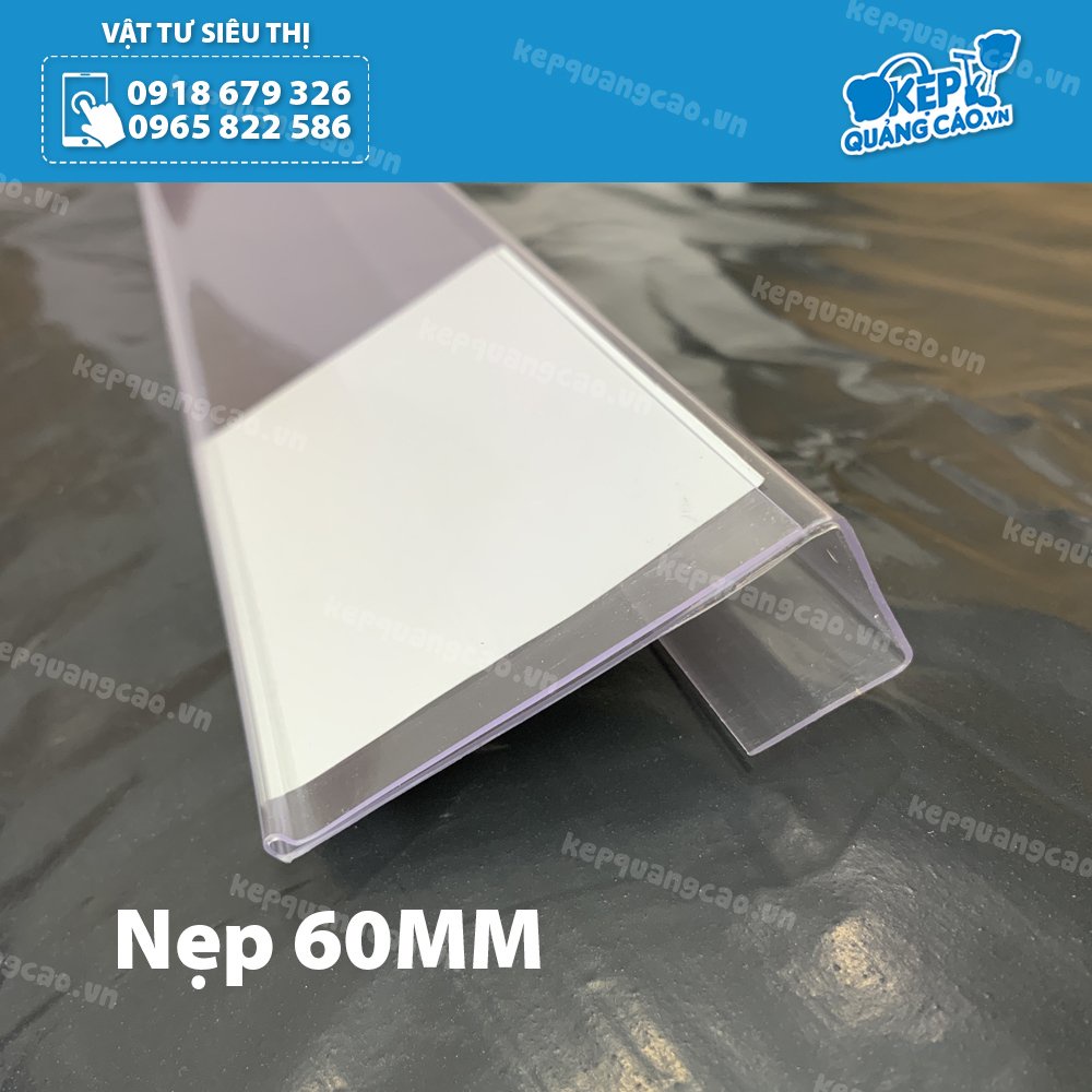 Nẹp móc gỗ chân 2.0cm dài 1.2m, rộng 6cm (6MM)