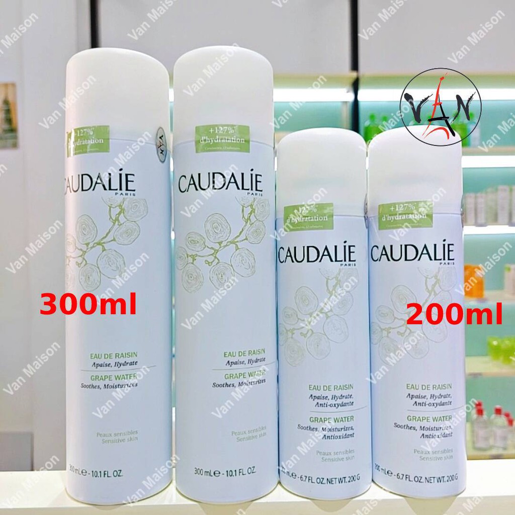 Caudalie xịt khoáng nho caudalie giữ ẩm và chống lão hóa dành cho mọi loại da 75ml - 200ml - 300ml Van maison