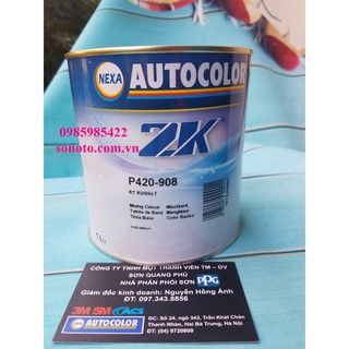 P420-908 Sơn gốc Nexa Autocolor màu nâu đỏ nhạt 1 Lít sơn thuộc tập đoàn PPG SONQUANGPHU422