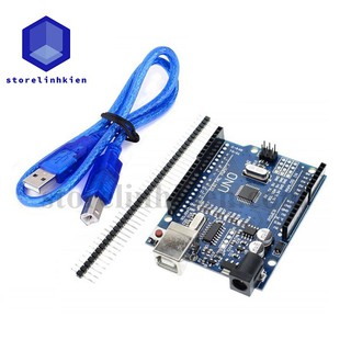Mạch Arduino UNO R3 SMD (Chíp dán) Vi điều khiển : ATmega328
