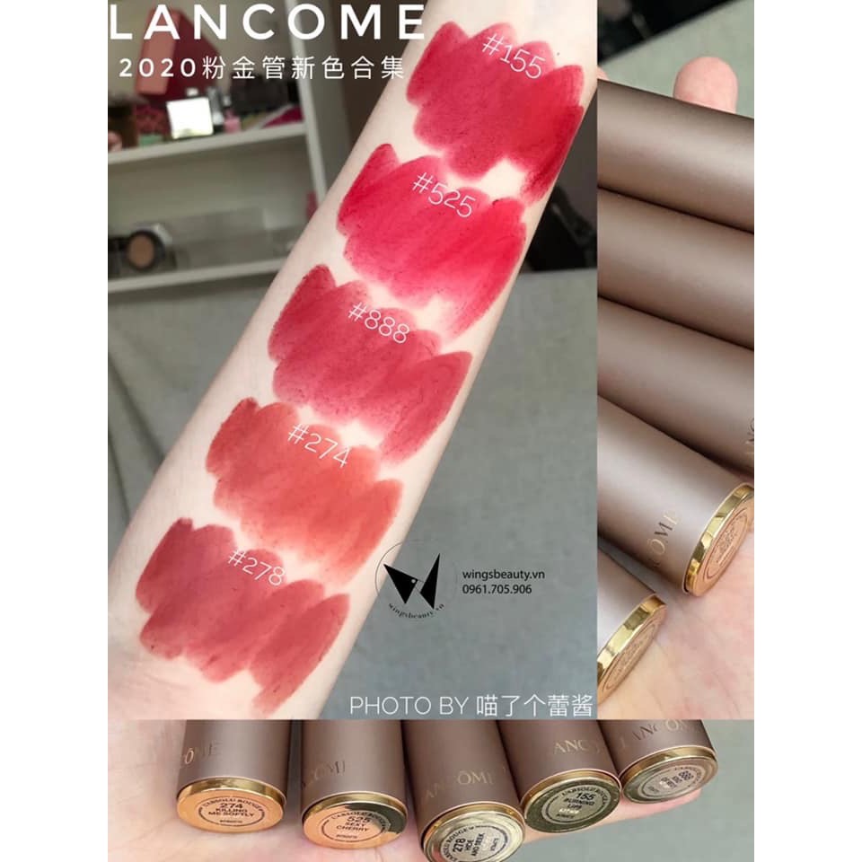 LANCOME - Son thỏi lì L'absolu Rouge Intimatte