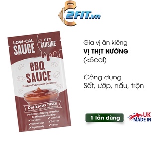 GIA VỊ ĂN KIÊNG | LOW CAL SAUCE GÓI SAMPLE 1 LẦN DÙNG NHẬP KHẨU CHÍNH HÃNG UK