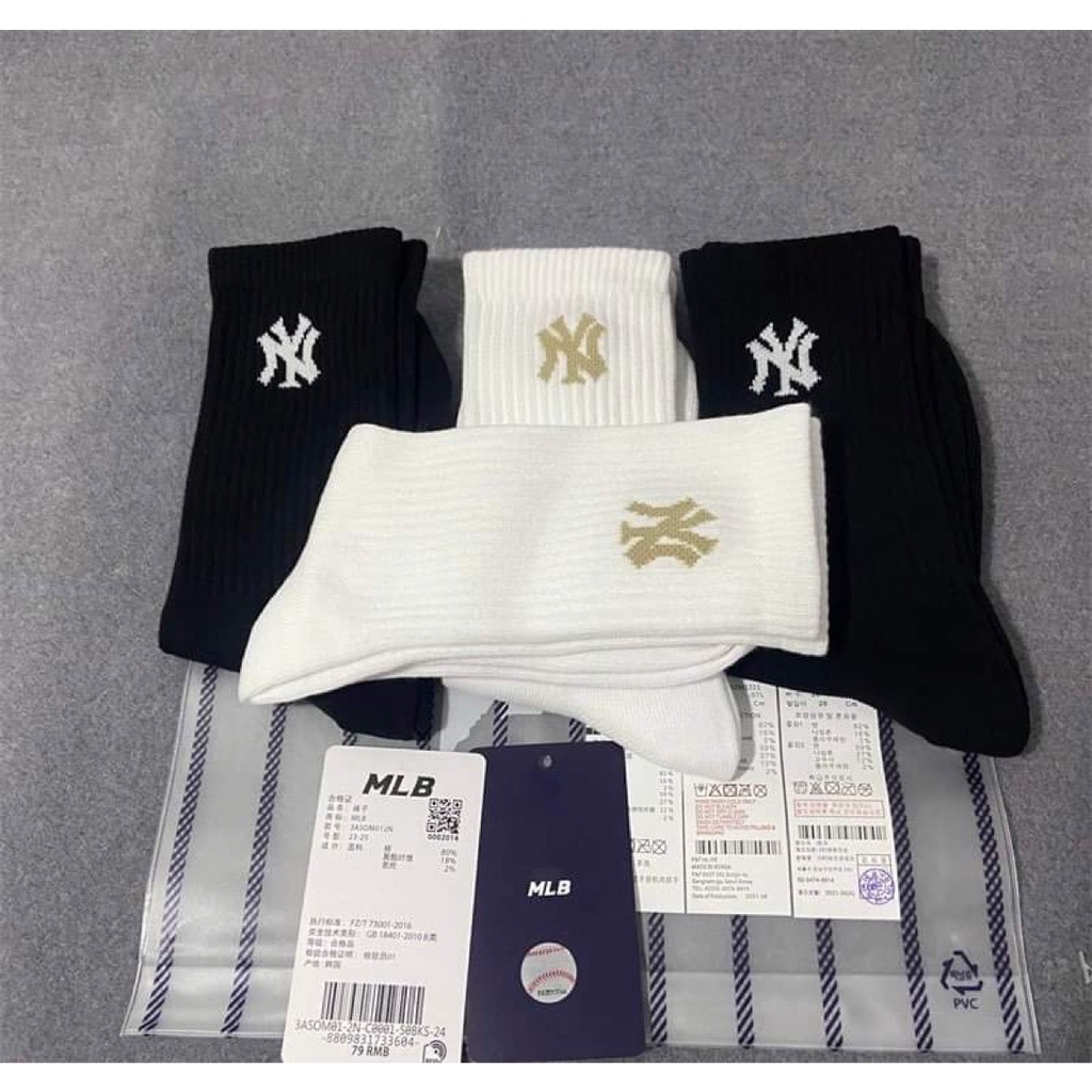 Tất Vớ MLB , NY , LA , Boston cao cổ nam nữ bao check code