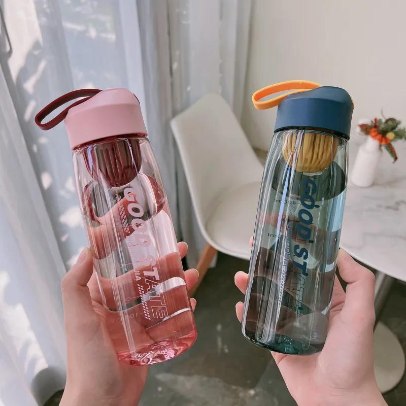 Bình Nước Thể Thao 500ml Có Bộ Lọc Bằng Nhựa Chống Rò Rỉ 480 / 550ml