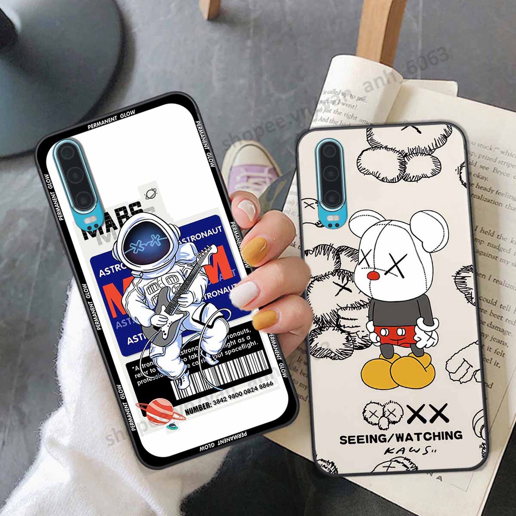 Ốp Huawei P30 / P30 Pro be@r brick mars thời trang, ốp lưng điện thoại viền dẻo siêu chất