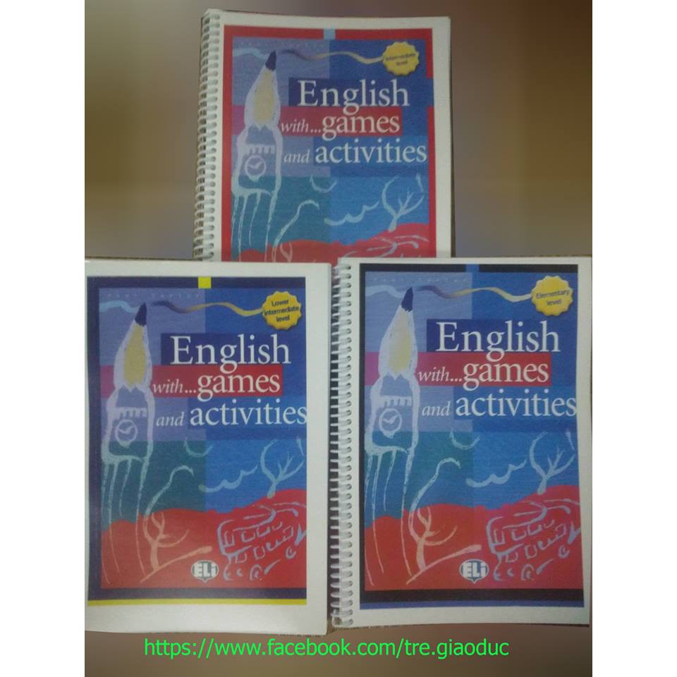 English with Games and Activities( Trọn bộ 3 levels)