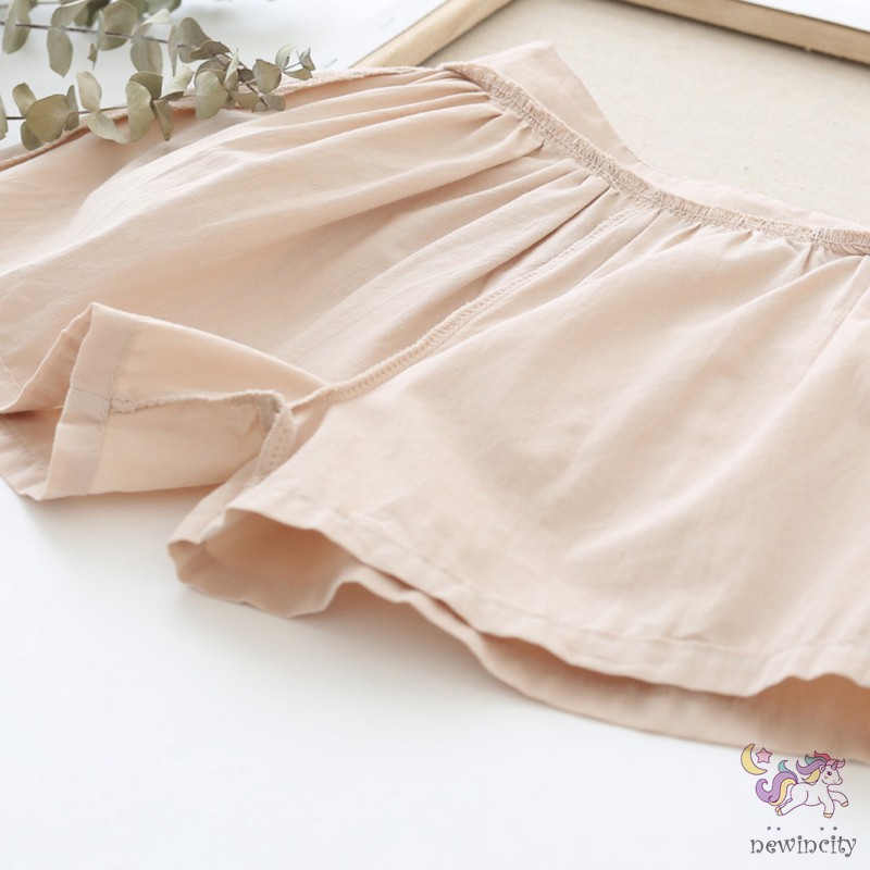 Quần Đùi Đi Biển Màu Trơn Phong Cách Hàn Quốc Cho Bé