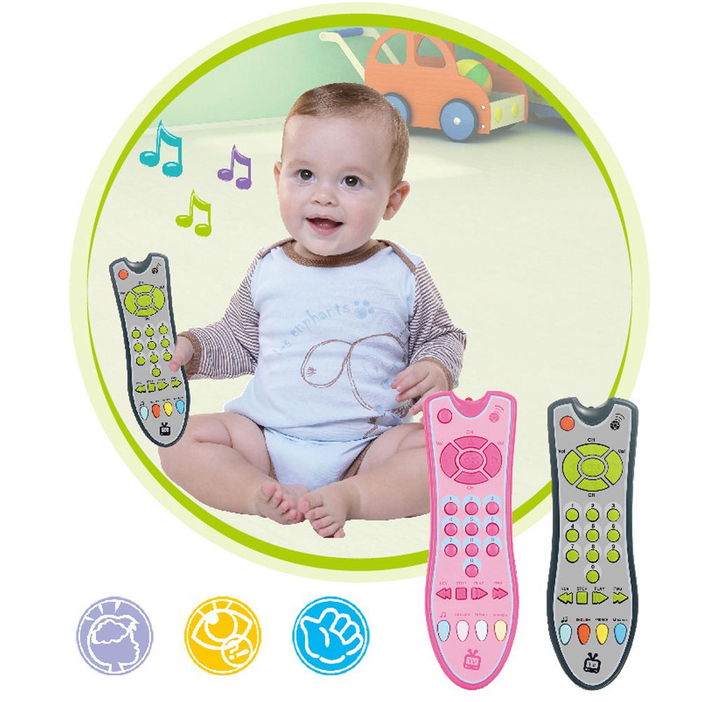 Educational Numbers Multifunctional Electric Music Plastic Simulation Baby Toys TV Remote Control
