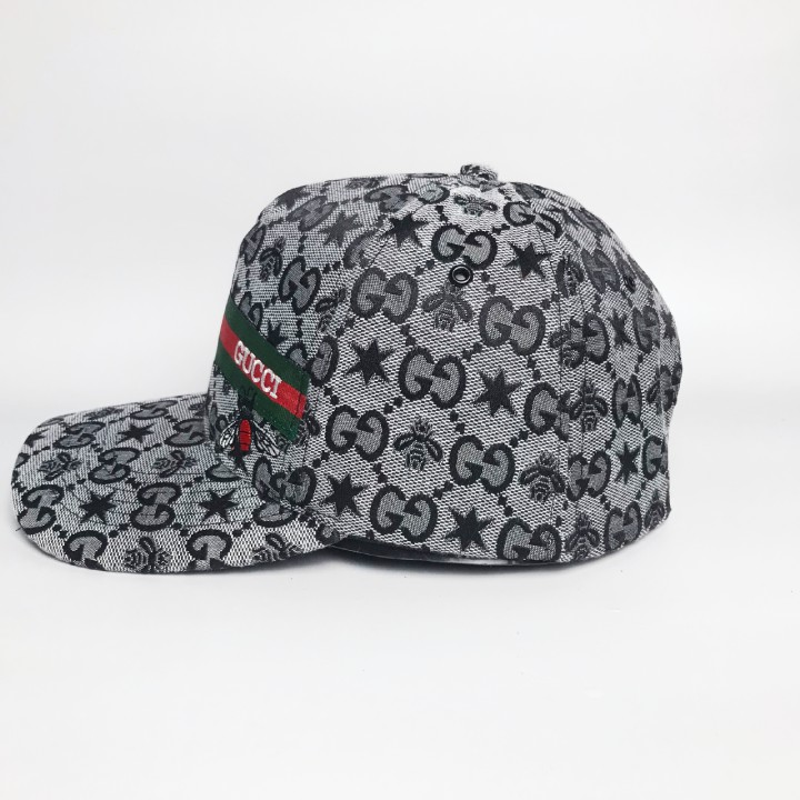 Mũ lưỡi trai CAP HT, nón G.UCCI in 3D họa tiết con ong cao cấp