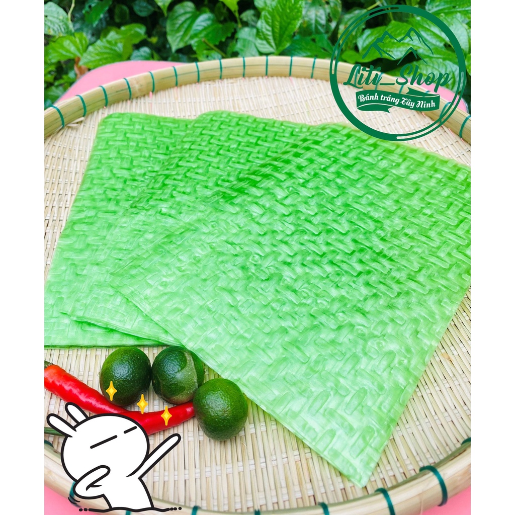 Bánh tráng Vuông hương La dứa 500Gr