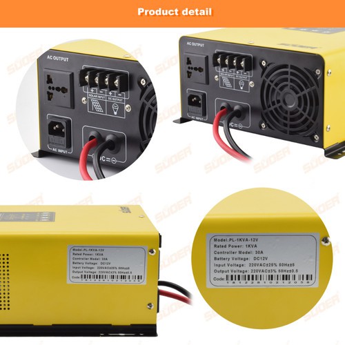 [Mã 44ELSALE1 giảm 5% đơn 3TR] Bộ đổi điện tần số thấp 5KVA 48V có sạc MPPT 60A và sạc AC 30A - PL-5KVA