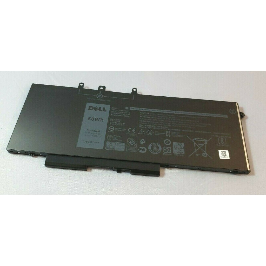 Pin Laptop Dell Precision 3520 3530 7520 Latitude E5480 E5580 E5490 E5491 E5590 Mã Pin GJKNX Loại 68WH