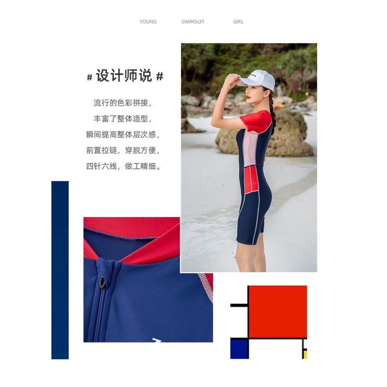 Bộ Đồ Bơi Liền Thân ONE PIECE Ngắn Tay Thời Trang 361d Thoải Mái Cho Nữ sexy | BigBuy360 - bigbuy360.vn