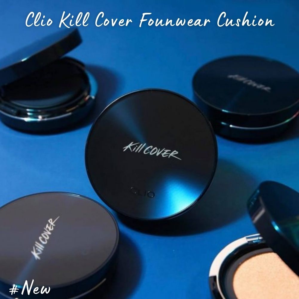 Phấn nước Clio Kill Cover Founwear Cushion All New 15g che phủ bao xịn, bám lâu đến 54 giờ