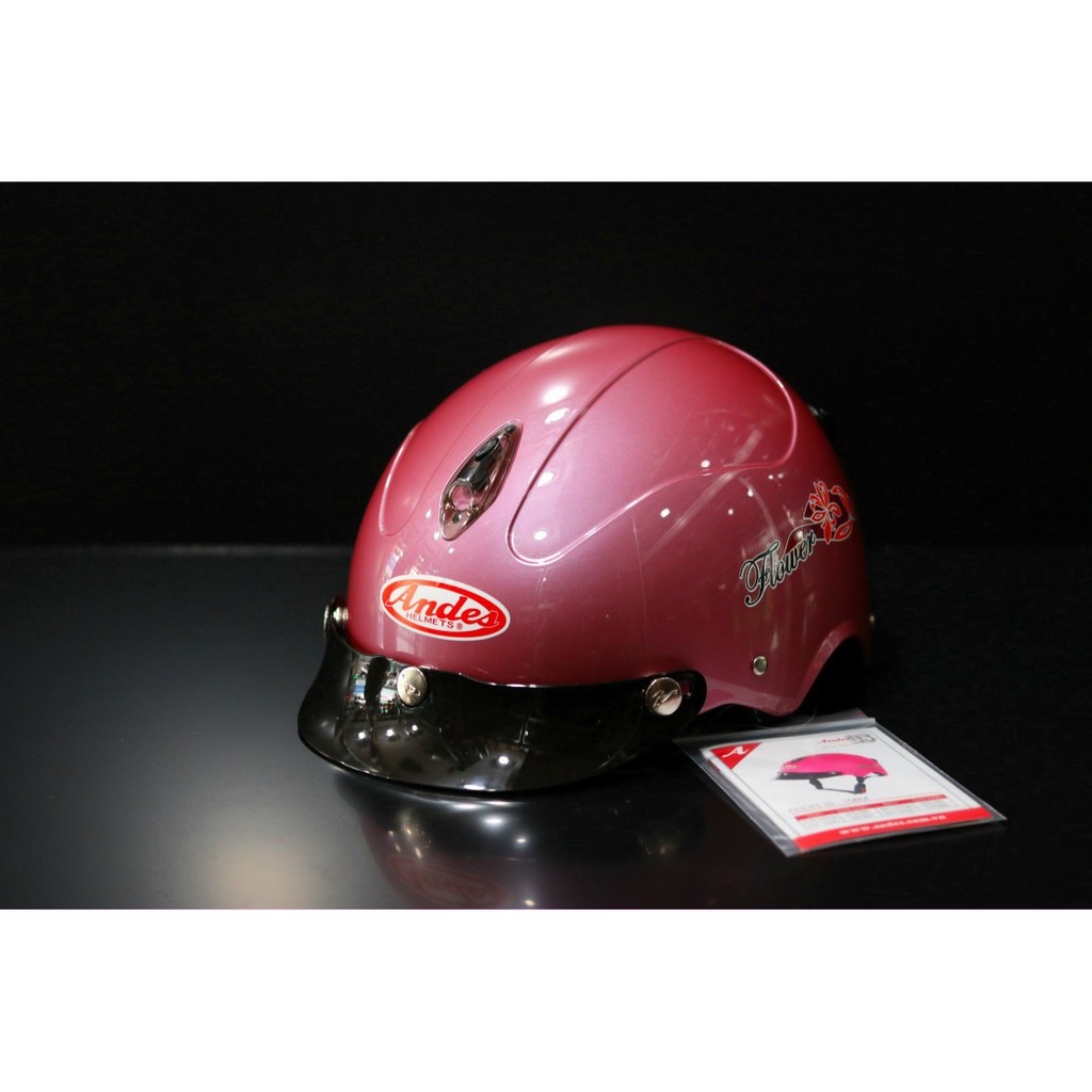 Mũ bảo hiểm ANDES 108 TRƠN- Lòng Nón Tháo Giặt.