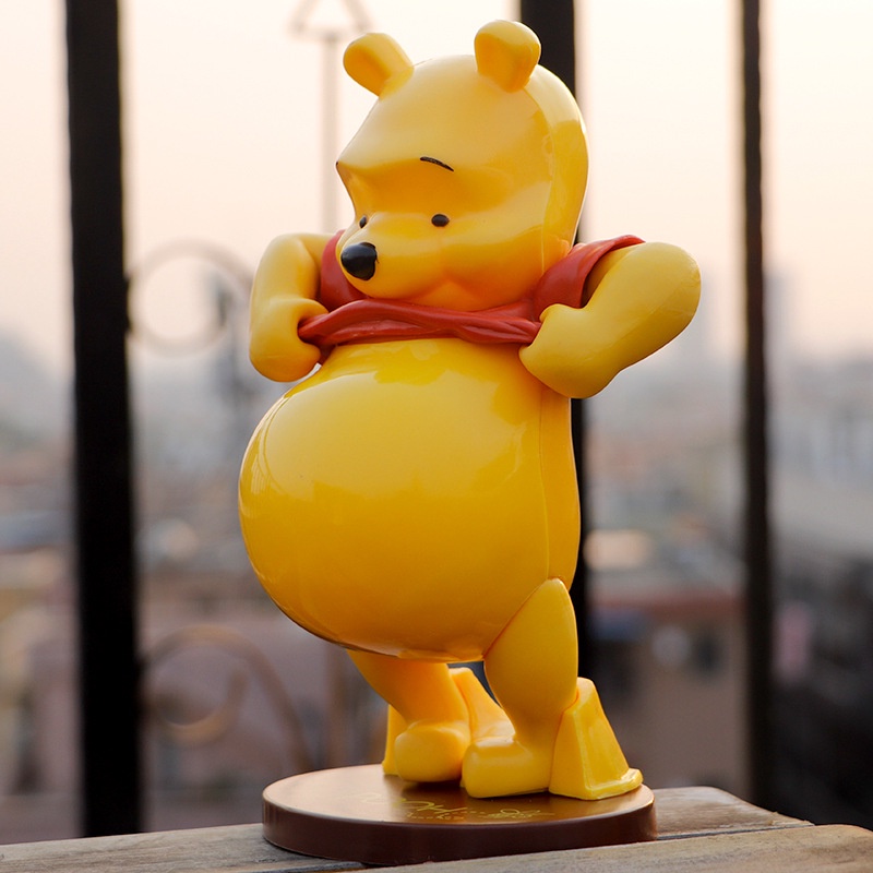 Mô hình gấu Pooh bụng phệ