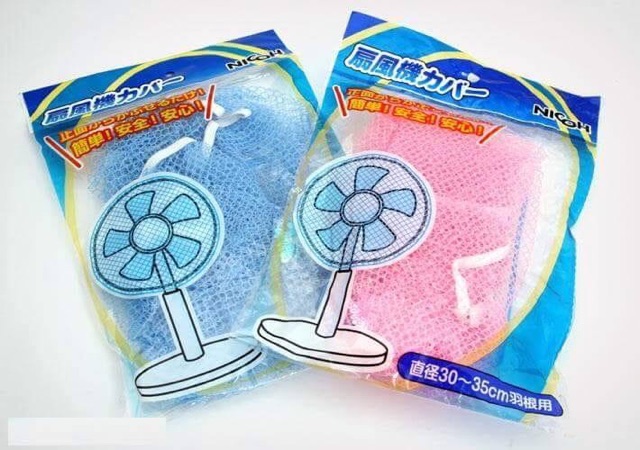 [SIÊU RẺ] Bọc quạt bằng lưới - an toàn cho bé