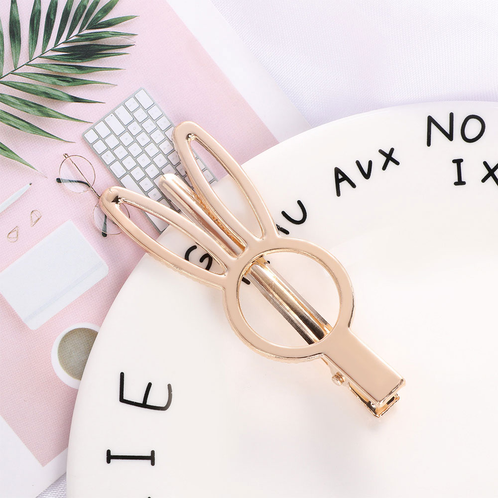 Kẹp Tóc Kim Loại Hình Nơ Xinh Xắn Dành Cho Nữ