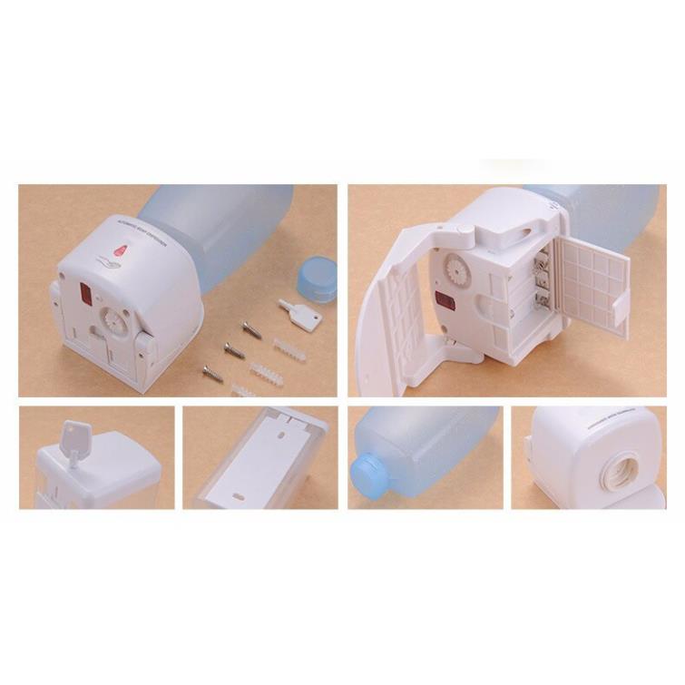 Máy Đựng Nước Rửa Tay Tự Động ALFASEPT Dispenser DHT4 Thiết Kế Hiện Đại, Tự Điều Chỉnh Lượng Nước Tiện Dụng