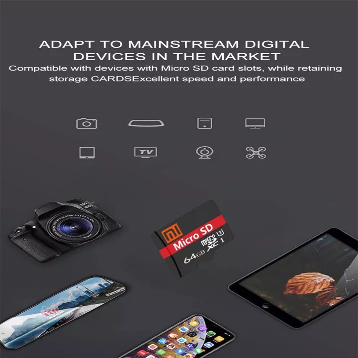 Thẻ Nhớ SD / TF Xiaomi 128GB 32GB 64GB 256GB 1TB Dung Lượng Lớn 16GB 8GB