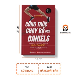 Sách - Sách - Công Thức Chạy Bộ Của Daniels (tái bản 2021) PANDABOOKS