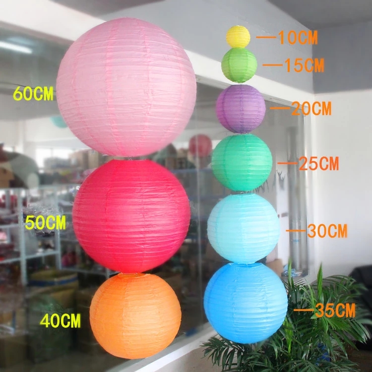 Đèn Lồng 15.24 cm Bằng Giấy Phong Cách Trung Hoa