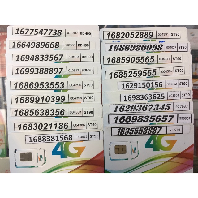 Sim Viettel 11 số đẹp gói V90