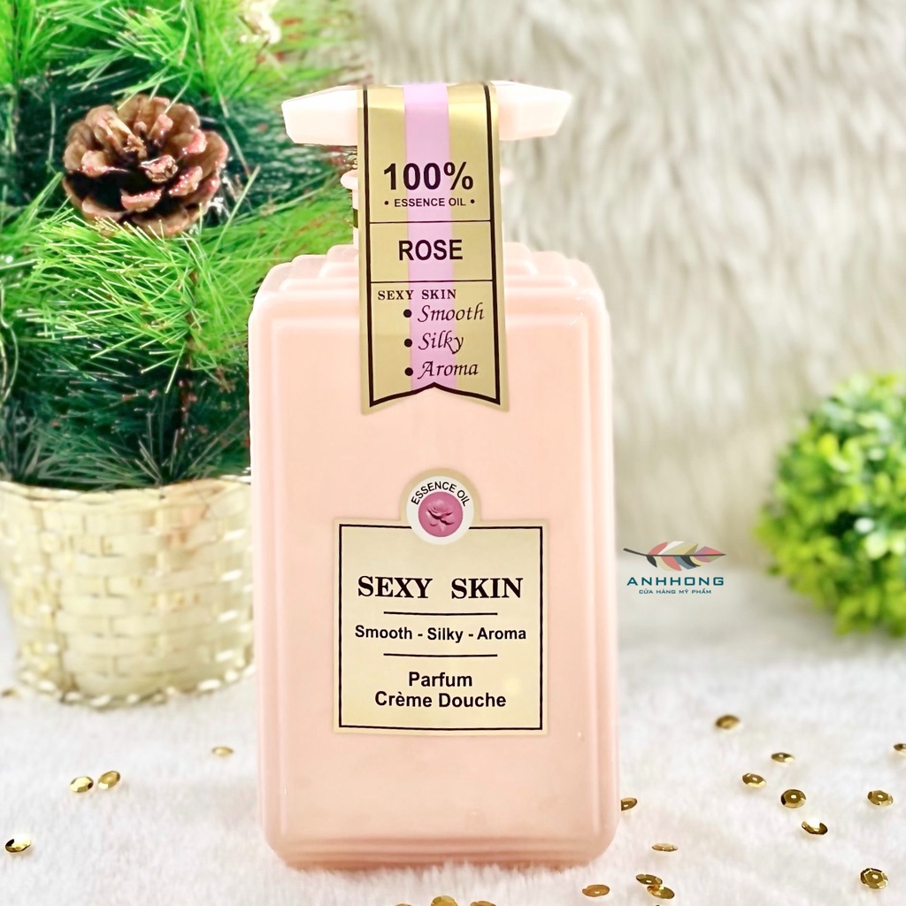 Sữa Tắm Hương Nước hoa Sexy Skin 100% Essence Oil 600ml Thái Lan