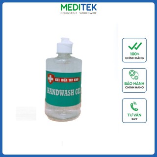 Gel rửa tay khô, Chính Hãng HANDWASH, Chai 500ml, rửa tay nhanh, diệt khuẩn, khử trùng, đảm bảo tiêu chuẩn chất lượng