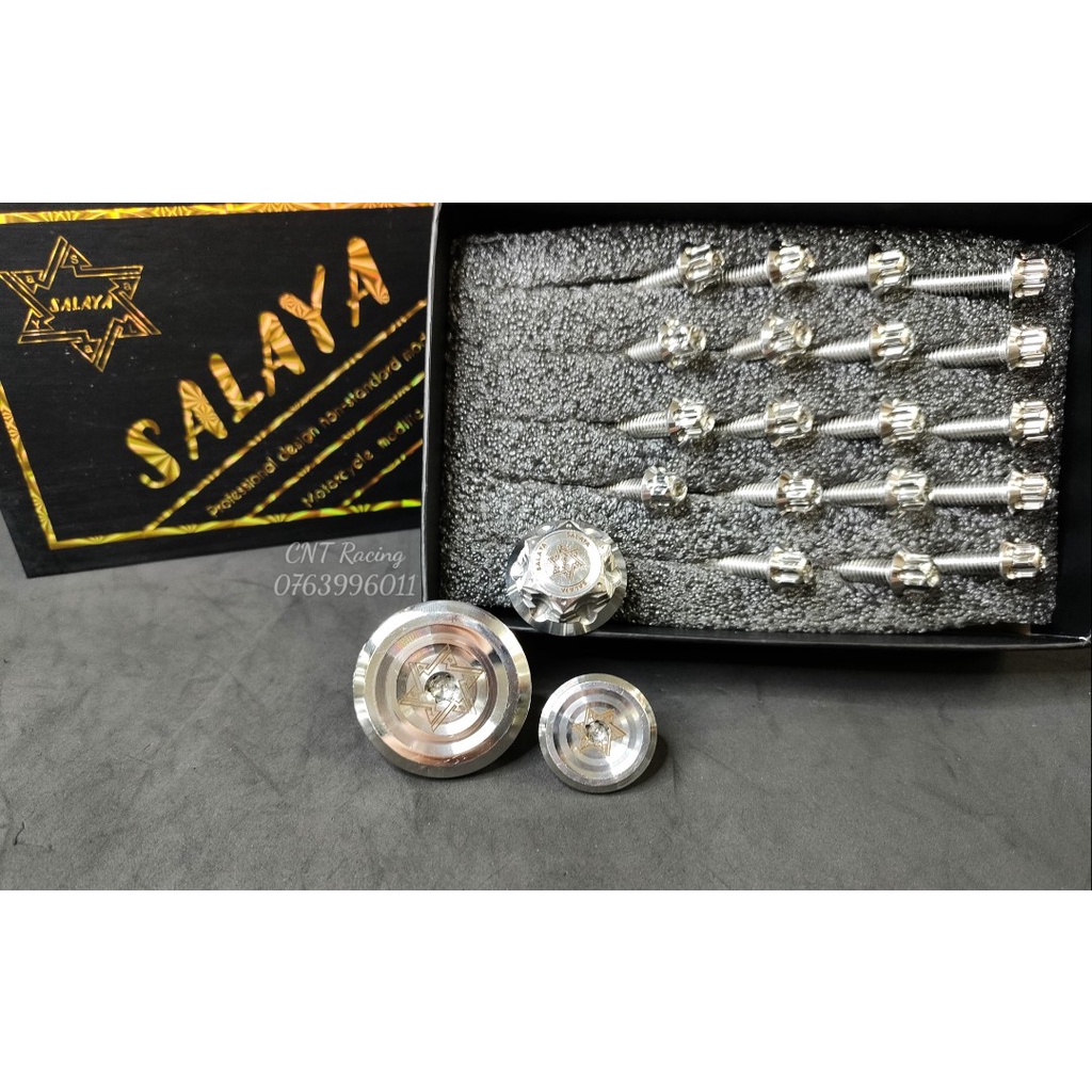 Full Lốc Nồi Các Dòng Xe Máy SALAYA ( INOX 304 ). Gồm Mâm Lửa , Nắp Nhớt , Lốc Máy