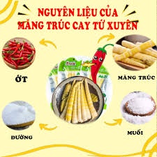( Giá Tốt) MĂNG CAY MUỐI ỚT XANH