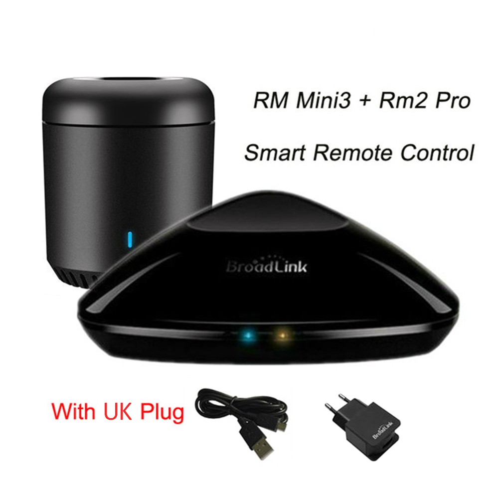 Thiết bị điều khiển thông minh BroadLink New RM Mini3 cao cấp kèm phụ kiện